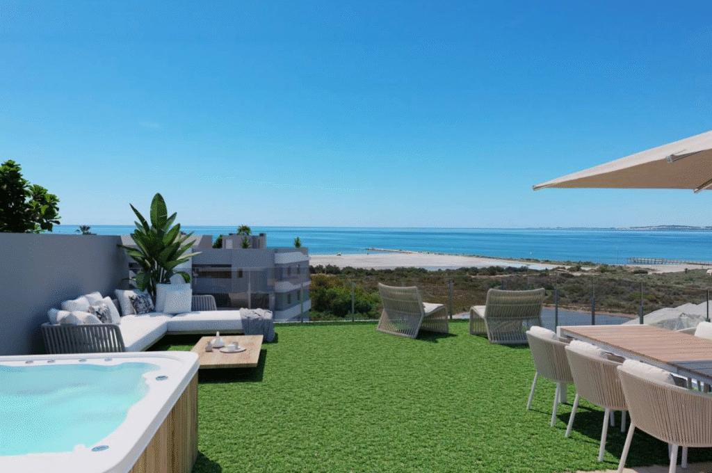 Apartament z widokiem na morze w Santa Pola
