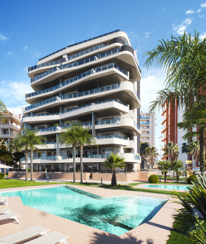 Fantastyczne apartamenty z basenem w Guardamar del Segura