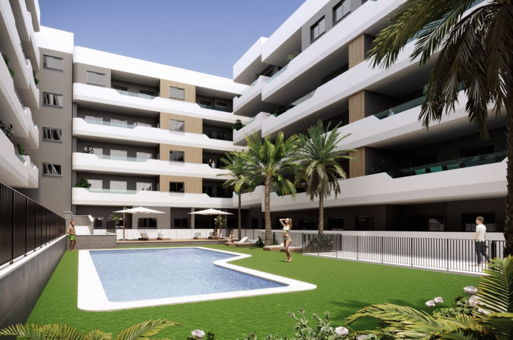 Nowoczesne apartamenty w Santa Pola