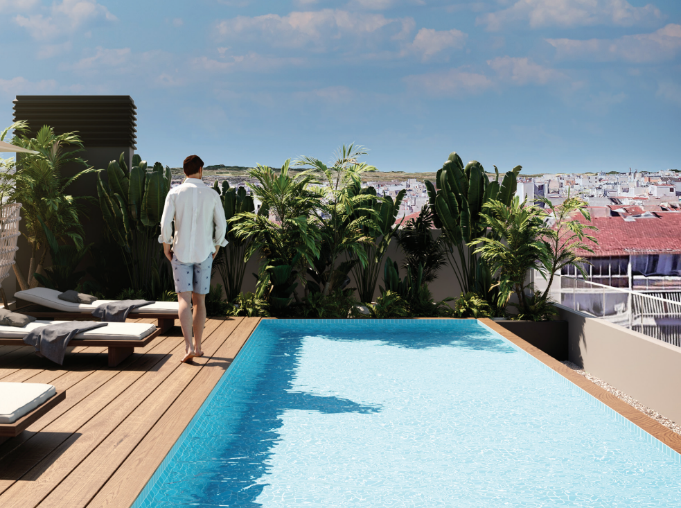 Eleganckie apartamenty z basenem, 400 m od plaży w Centrum Torrevieja